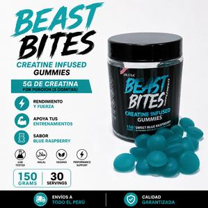 BEAST BITES - CREATINA EN GOMITAS