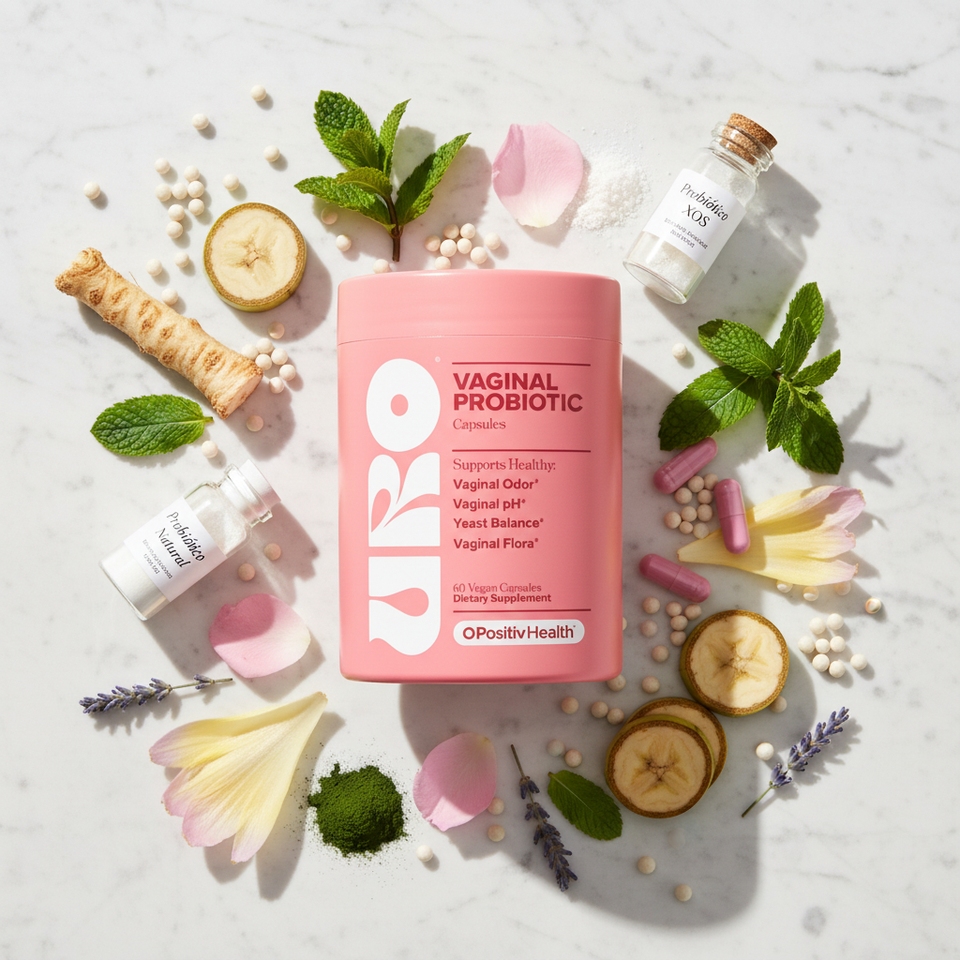 URO Vaginal Probiotic - Probiótico Natural y Prebiótico XOS
